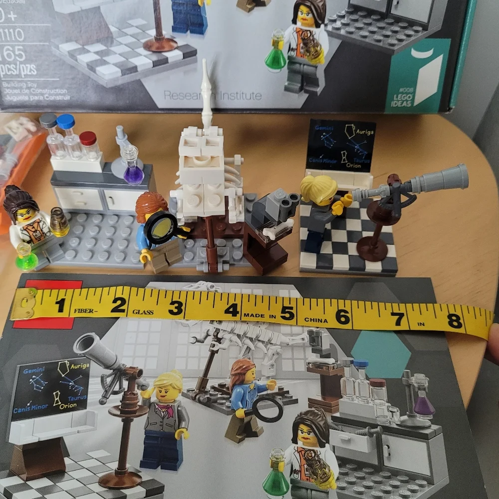 LEGO Research Institute Set For Ages 10+, 165 Pcs.